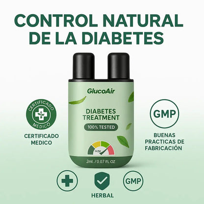 GlucoAir® – Controla tu azúcar sin agujas y sin dolor
