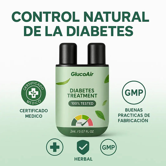 GlucoAir® – Controla tu azúcar sin agujas y sin dolor